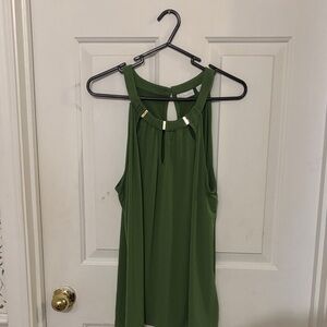 New York & Company Green Camisole